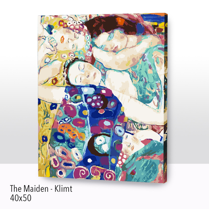 Kit Paint by number The Maiden -Klimt  | WC1133 Main Image